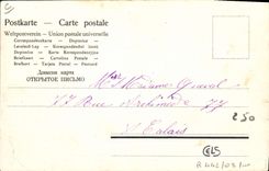 Postal Folclore Vino Vendimia Champaña Epernay Huecos de la casa Gauthier Preparation de las botellas para la expedición