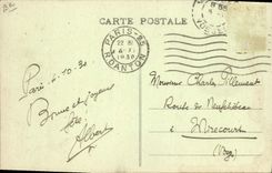 CPA Folklore Vin Vendange Champagne Maison Duval Leroy Vertus Habillage et emballage