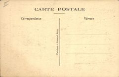 Postal Folclore Vino Vendimia Champaña Ruinart Calle de los Gredales Reims Vista del gredal Andre