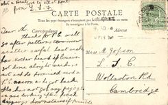 Postal Folclore Vino Vendimia Champaña Moet & Chandon Embotellado