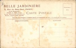 CPA Publicite Belle Jardiniere Paysages