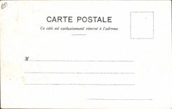 CPA Publicite Grande maison de Blanc La benediction des bles Breton Vincent Huguet Chambery Trousseaux Layettes