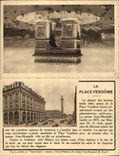 CPA Publicite Paris Arc de Triomphe Place Vendome Ampoule Opticia 