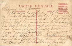 CPA Publicite Lourdes L'Alouette Amouroux Toulouse Moissonneuse