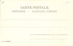 Postal Fantasia Ilustrador Mujer Cerdo Cerdo