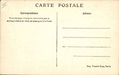 Postal Fantasia Ilustrador Haffner Barco Goletas para la gran pesca