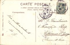 CPA Fantaisie Fleurs Anemone 