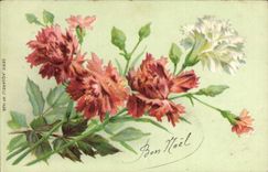 CPA Fantaisie Fleurs 