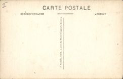 CPA Phare Les Sables d'Olonne Coup de mer dans les rochers de la Chaume 