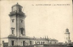 CPA Phare Sainte Adresse Les phares de la Heve 