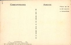 CPA Phare Quiberon Le phare de Port Haliguen et le chateau Villa Saint Hyacinthe 