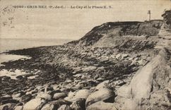 CPA Phare Gris Nez Le Cap et le phare 