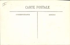 Vintage Postcard Biaritz the Headlight by heavy weather