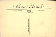 Vintage Postcard Phare Treport Effet of vague has the pier