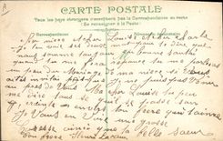 Vintage Postcard Militaria life of the Marine Washing of the bridge