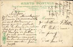 Vintage Postcard Militaria life of the Marine Spreading of the linen