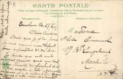 CPA Militaria La vie du Marin La musique sur le pont 