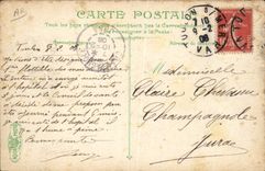 CPA Militaria La vie du Marin Exercice d'embarcation 