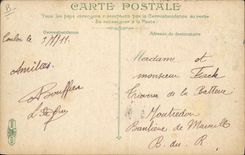 CPA Militaria La vie du Marin Etendage du linge 