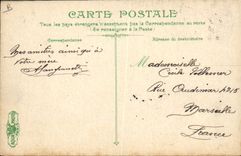 CPA Militaria La vie du Marin Etendage du linge 