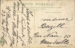 Postal Militaria la vida del Marin la lección de orientación