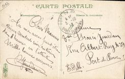 CPA Militaria La vie du Marin La musique sur le pont 