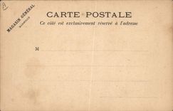 CPA Drapeau Femme Espagne Lion