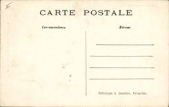 Postal Vagada de Versalles Péndulo Imperio