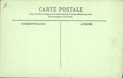 Postal Reloj la catedral Chartres