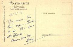 Postal Reloj astronómico Estrasburgo