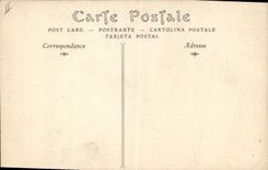 Postal Vagada de las Artes Decorativas Péndulo Cuadrante Tiempo Luis XVI