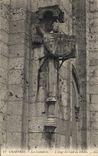 CPA Horloge Chartres La cathedrale L'ange du cadran solaire