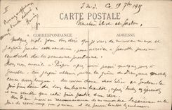 Postal Reloj St Jean Besançon