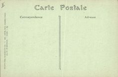 Postal Reloj Palacio de Versalles Apartamento de Luis XV un péndulo