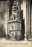 CPA Horloge astronomique Lyon Cathedrale St Jean