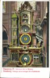 Postal Reloj astronómico de la catedral Estrasburgo