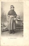 CPA Folklore Paysanne Creusoise