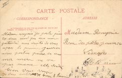 CPA Folklore Limousin Petite Fileuse Limousine