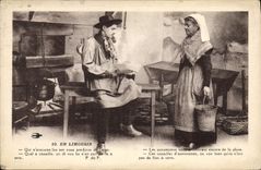 CPA Folklore Limousin