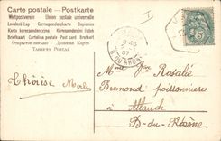 CPA Fantaisie Fleurs Colombes