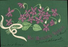 CPA Fantaisie Fleurs 