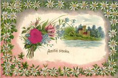 CPA Fantaisie Fleurs 