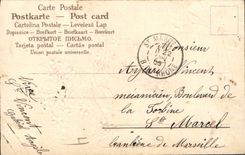 CPA Fantaisie Fleurs Oiseaux