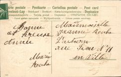 CPA Fantaisie Fleurs Enfant