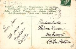 CPA Fantaisie Fleurs Enfant