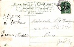 CPA Fantaisie Fleurs Enfant