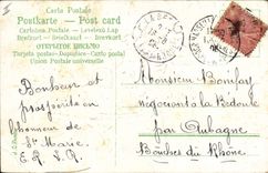 CPA Fantaisie Fleurs Muguet