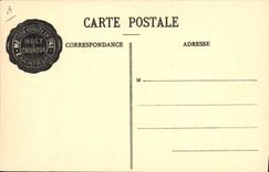 Postal Folclore Vid Vino Vendimias Champaña Moet & Chandon Vinos en reserva