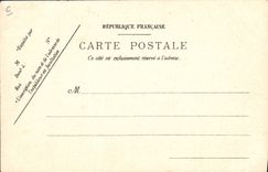 Postal Folclore Vid Vino Vendimias Champaña Epernay el trabajo de la vid la picadura