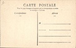 Postal Folclore Vid Vino Vendimias Champaña Moet & Chandon Perforación de una bodega